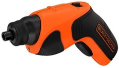 Аккумуляторная отвертка BLACK+DECKER CS3651LC-XK (оранжевый)