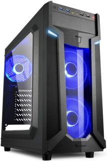 Корпус ATX Sharkoon VG6-W чёрный, без БП, 2xUSB 3.0, 2xUSB 2.0,audio
