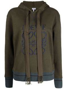 LOEWE худи с вышитым логотипом