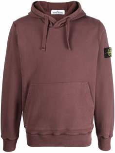 Stone Island худи с нашивкой-логотипом