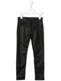 Karl Lagerfeld Kids вощеные джинсы
