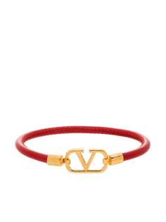 Valentino Garavani браслет с логотипом VLogo Signature