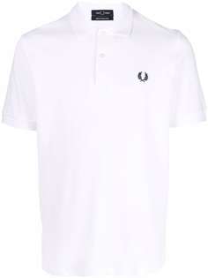 FRED PERRY рубашка поло с вышитым логотипом