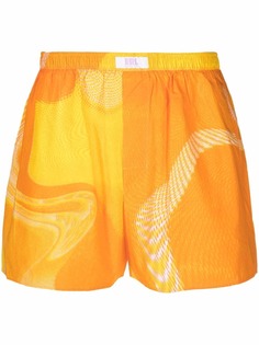 ERL плавки-шорты с абстрактным узором