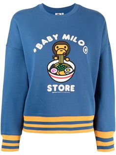 *BABY MILO® STORE BY *A BATHING APE® толстовка с логотипом