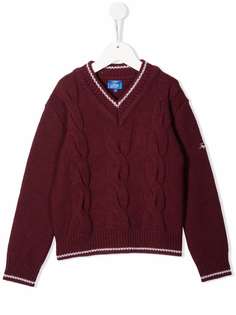 Fay Kids джемпер фактурной вязки