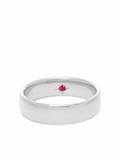 Annoushka обручальное кольцо из белого золота с рубином