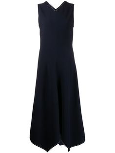 Proenza Schouler White Label платье в рубчик с асимметричным подолом