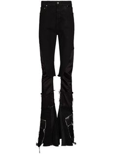 Rick Owens джинсы Detroit кроя слим из коллаборации с Swampgod