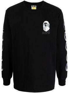 A BATHING APE® футболка с принтом Ape Head Bape