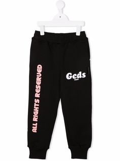 Gcds Kids спортивные брюки с логотипом