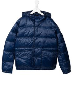 Emporio Armani Kids пуховик с капюшоном