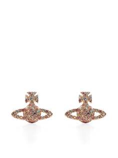 Vivienne Westwood серьги-гвоздики с логотипом Orb