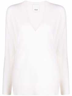 Allude кашемировый джемпер с V-образным вырезом