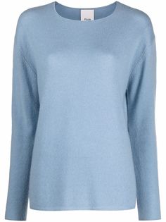 Allude кашемировый джемпер с круглым вырезом
