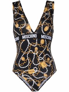 Moschino боди с принтом Teddy Bear