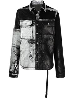 Rick Owens DRKSHDW джинсовая куртка-рубашка