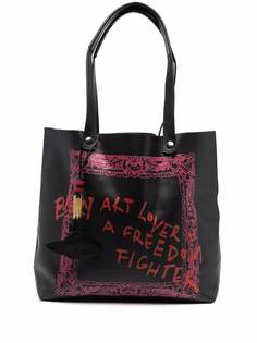 Vivienne Westwood сумка-тоут Studio с надписью