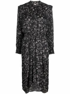 Isabel Marant Étoile платье миди Okleya с цветочным принтом