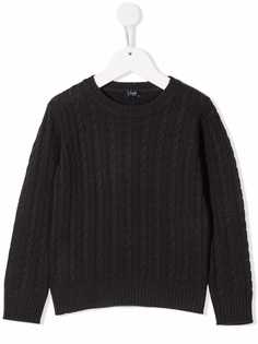 Il Gufo джемпер фактурной вязки с круглым вырезом