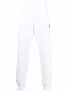 Off-White спортивные брюки с логотипом