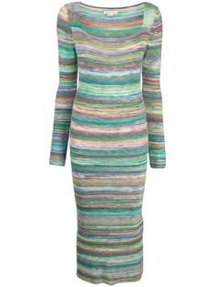 Paloma Wool трикотажное платье в полоску