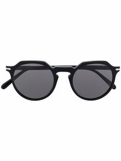Persol солнцезащитные очки в круглой оправе