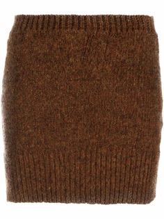 Paloma Wool трикотажная юбка мини