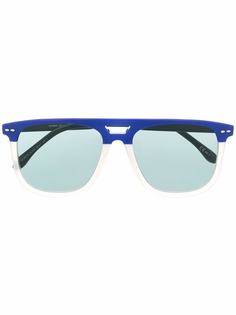 Isabel Marant Eyewear солнцезащитные очки в стиле колор-блок с логотипом