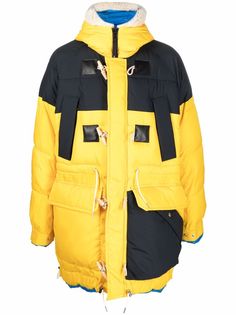 sacai двусторонний пуховик Montgomery