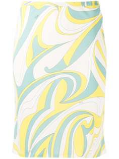 Emilio Pucci юбка с принтом Nuages