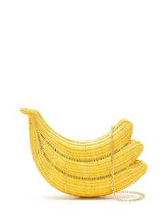 SERPUI соломенный клатч Banana Bunch