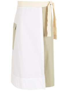 Alcaçuz юбка миди Alegre с запахом