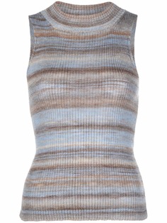 Paloma Wool полосатый топ Olinda без рукавов