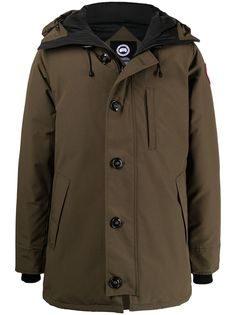 Canada Goose парка Chateau на пуговицах