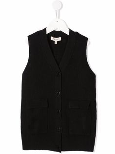 TWINSET Kids жилет с V-образным вырезом