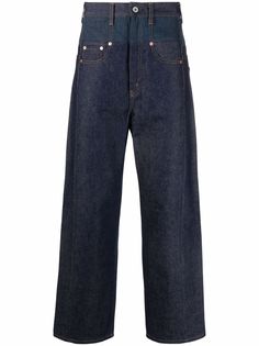Junya Watanabe MAN широкие джинсы