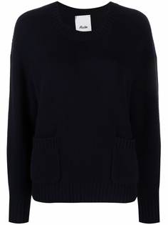Allude кашемировый джемпер с круглым вырезом