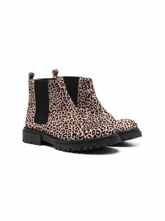 CLARYS ботинки с леопардовым принтом