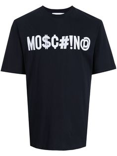 Moschino футболка с логотипом
