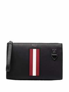 Bally клатч с контрастными полосками