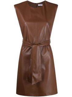 LIU JO платье мини из искусственной кожи
