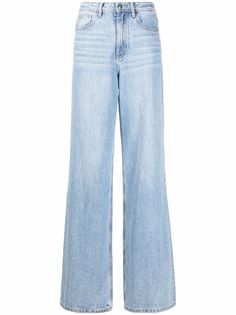 12 STOREEZ джинсы широкого кроя с завышенной талией