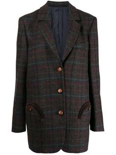 Blazé Milano шерстяной блейзер в клетку