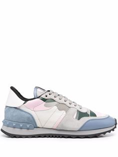 Valentino Garavani кроссовки Rockrunner Camouflage