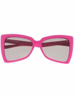 Balenciaga Eyewear солнцезащитные очки в оправе бабочка