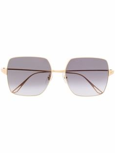 Cartier Eyewear солнцезащитные очки в квадратной оправе