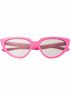 Balenciaga Eyewear солнцезащитные очки в оправе кошачий глаз