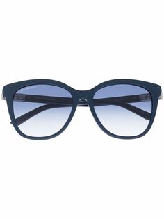 Balenciaga Eyewear массивные солнцезащитные очки в круглой оправе