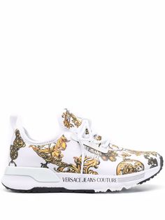 Versace Jeans Couture кроссовки Dynamic с принтом Barocco